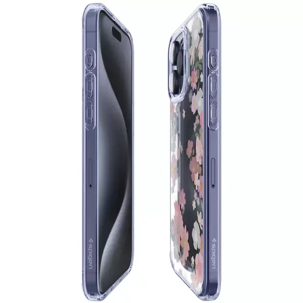 Spigen Ultra Hybrid iPhone 15 Pro Case - Clear 13