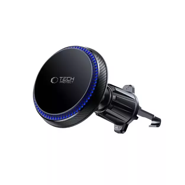 Tech-Protect MM15W-V4 Magnetic MagSafe 15W Car Holder for Cockpit / Windshield / Air Vent - Black 13
