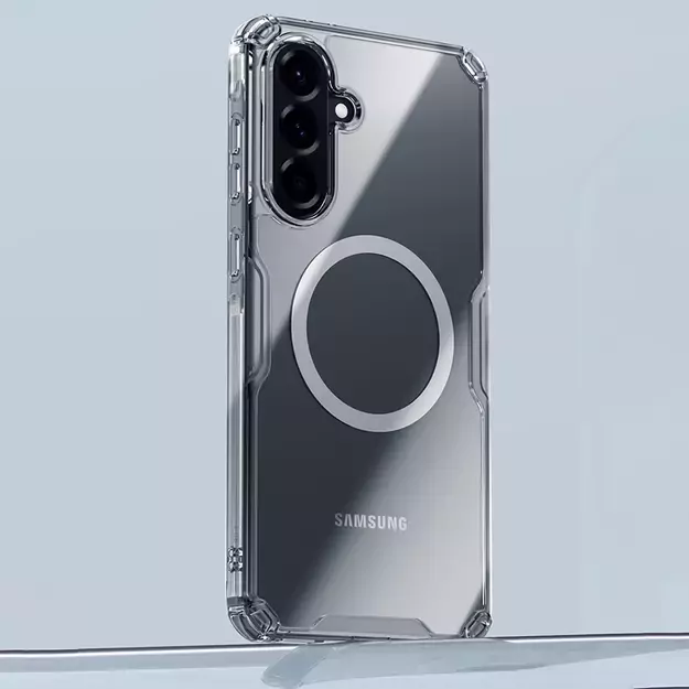Nillkin Nature Pro Magnetic Case for Samsung Galaxy A56 5G - Transparent 5