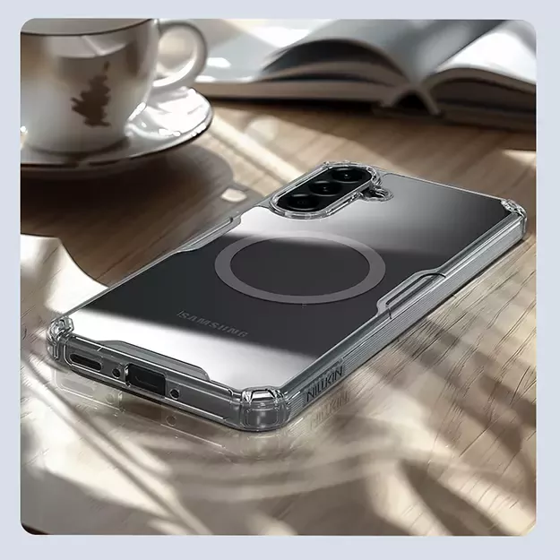 Nillkin Nature Pro Magnetic Case for Samsung Galaxy A56 5G - Transparent 4