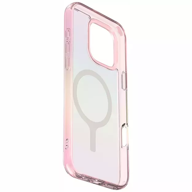 Uniq Iridescia Magclick Charging Case for iPhone 16 Pro - Pink 6
