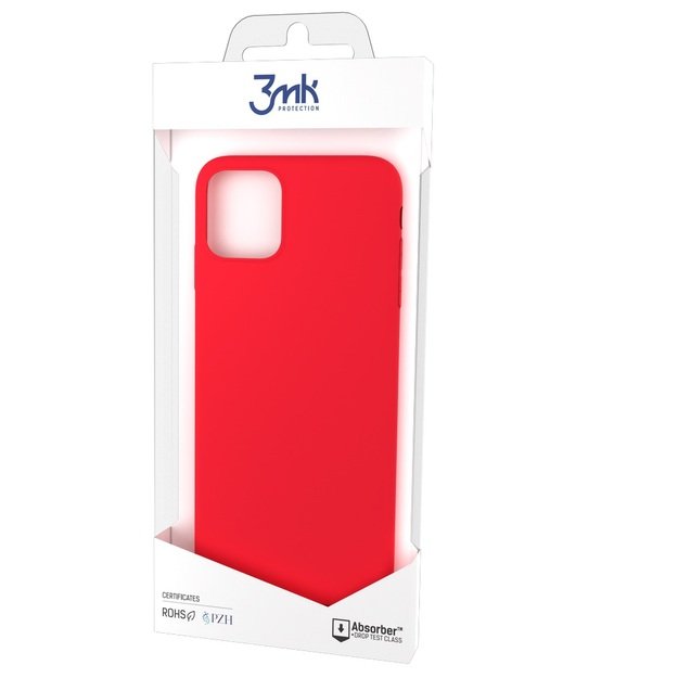 Case for iPhone 14 from the 3mk Matt Case series - red 1