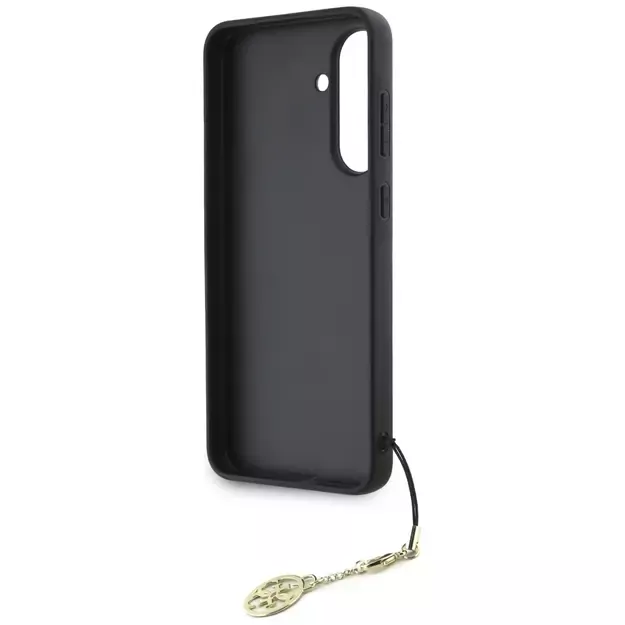 Guess 4G Charms Collection Case for Samsung Galaxy A56 - Brown 5