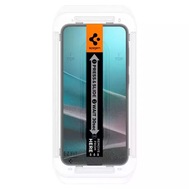 Spigen Glas.TR &quot Ez Fit&quot  Tempered Glass 2-pack for Samsung Galaxy A36 5G - Transparent 11