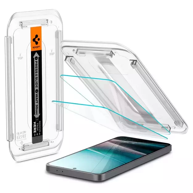 Spigen Glas.TR &quot Ez Fit&quot  Tempered Glass 2-pack for Samsung Galaxy A36 5G - Transparent 16