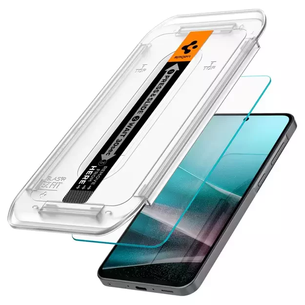 Spigen Glas.TR &quot Ez Fit&quot  Tempered Glass 2-pack for Samsung Galaxy A36 5G - Transparent 9