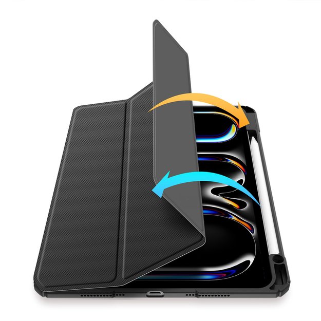 Dux Ducis Toby case with flap and stand for iPad Pro 11  2024 - black 7