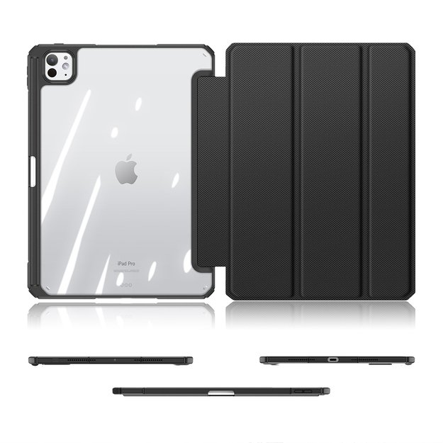 Dux Ducis Toby case with flap and stand for iPad Pro 11  2024 - black 6