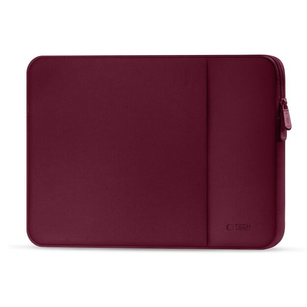 Tech-Protect Neoprene Laptop Case 15-16&quot  - Burgundy 1