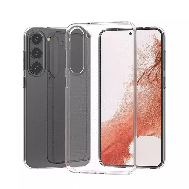Ultra Clear 0.5mm case for Samsung Galaxy S23 thin cover transparent 6