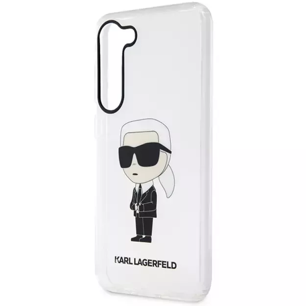 Karl Lagerfeld KLHCS23SHNIKTCT S23 S911 transparent hardcase Ikonik Karl Lagerfeld 6
