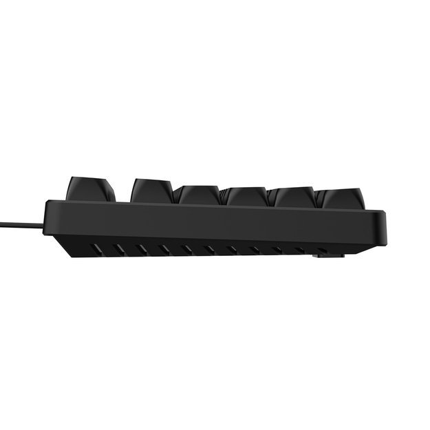 Wozinsky WKG-200 rainbow membrane gaming keyboard with scroll wheel - black 4
