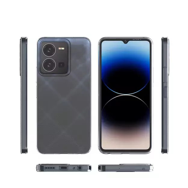 Ultra Clear 0.5mm Case for Vivo Y35 / Vivo Y22 / Vivo Y22s Thin Cover Transparent 2