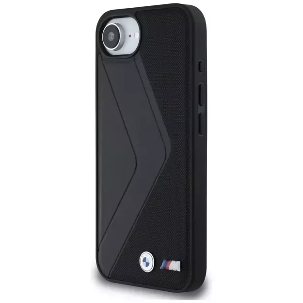 BMW Oversized Stripes MagSafe case for iPhone 16e - black 1