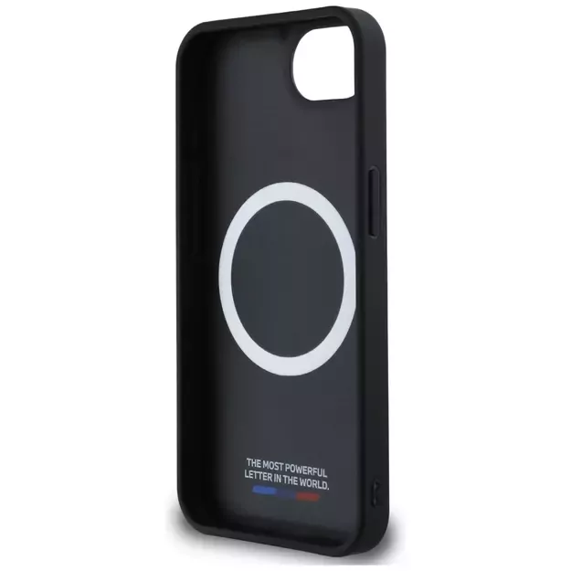 BMW Oversized Stripes MagSafe case for iPhone 16e - black 6