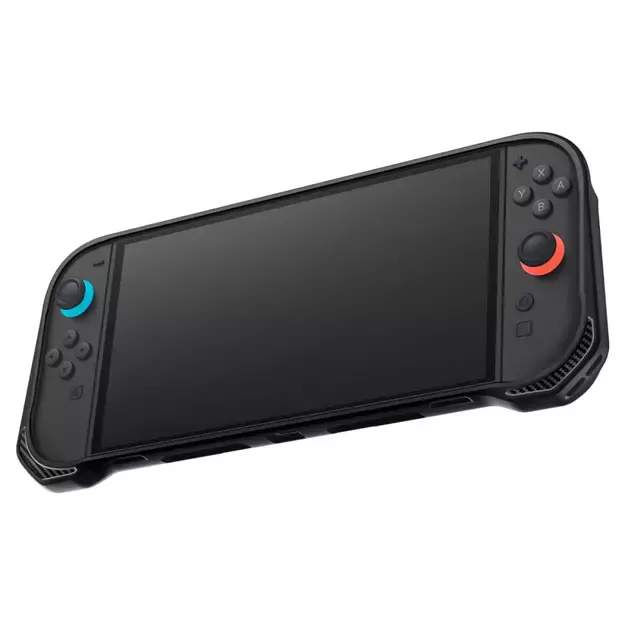 Spigen Rugged Armor Case for Nintendo Switch 2 - Matte Black 1