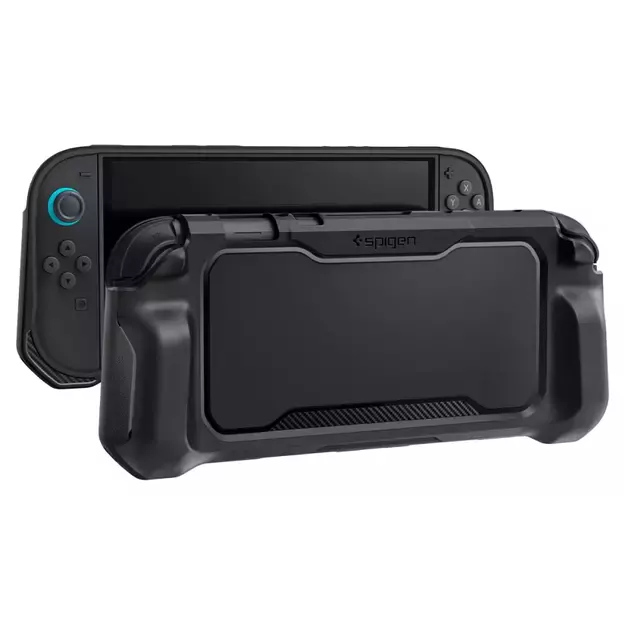 Spigen Rugged Armor Case for Nintendo Switch 2 - Matte Black 2