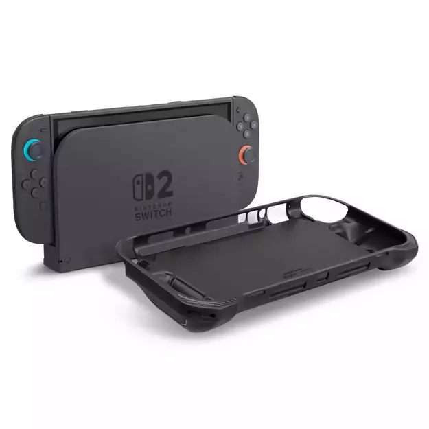 Spigen Rugged Armor Case for Nintendo Switch 2 - Matte Black 9