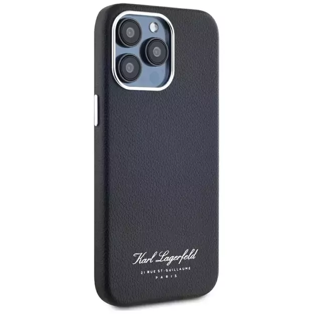 Karl Lagerfeld hotel RSG iPhone 15 Pro case - black 3