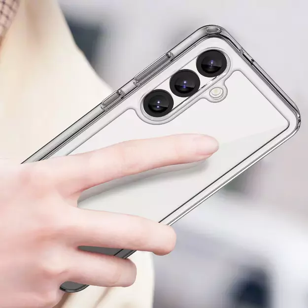 Outer Space Case with Gel Frame for Nothing Phone (3a) - Clear 3