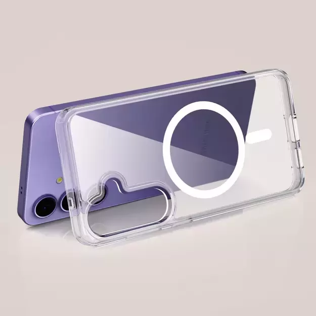 Tech-Protect FlexAir Hybrid MagSafe Case for Samsung Galaxy S25 Edge - Clear 2