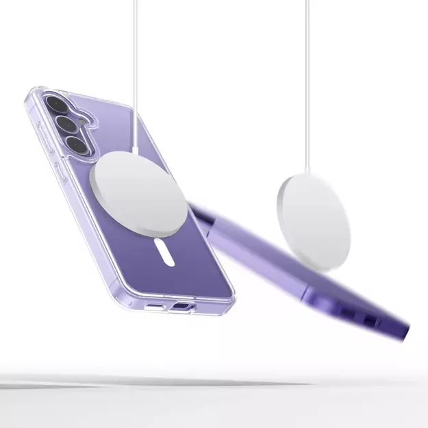 Tech-Protect FlexAir Hybrid MagSafe Case for Samsung Galaxy S25 Edge - Clear 1