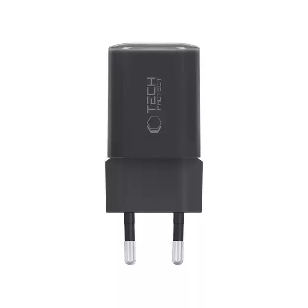 Tech-Protect NCM33W 2-port PD33W/QC3.0 wall charger - black 2