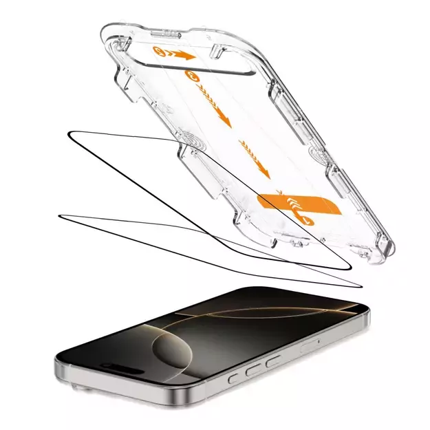 Tech-Protect Quick Set+ 2-pack tempered glass for iPhone 16 Pro Max 1