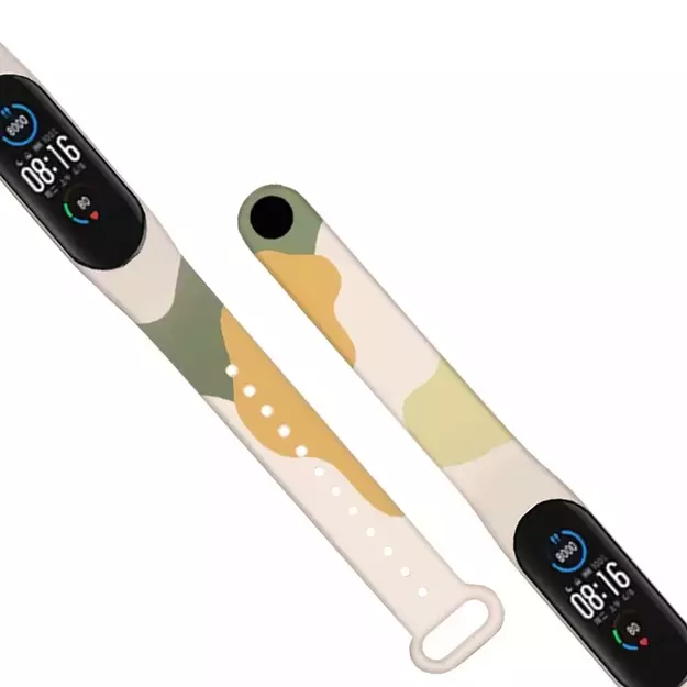 Strap Moro band for Xiaomi Mi Band 3 / 4 silicone strap watch bracelet pattern 10 6