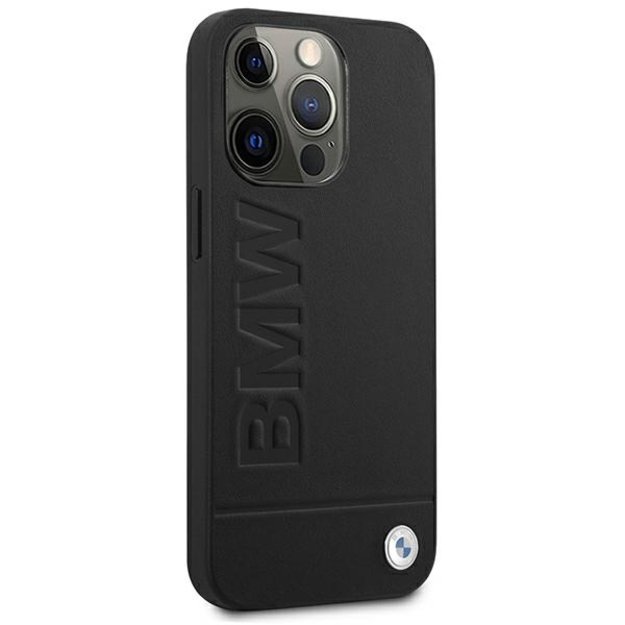 Etui BMW BMHCP13XSLLBK iPhone 13 Pro Max 6,7  czarny/black hardcase Signature Logo Imprint 10