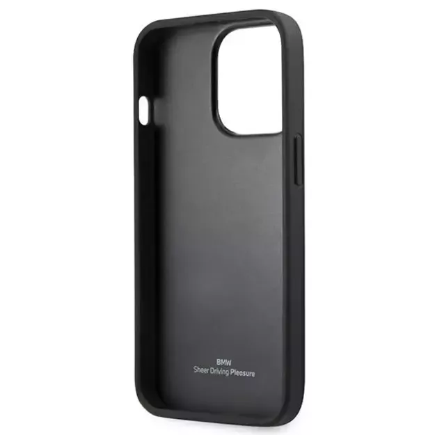 Etui BMW BMHCP13XSLLBK iPhone 13 Pro Max 6,7  czarny/black hardcase Signature Logo Imprint 6