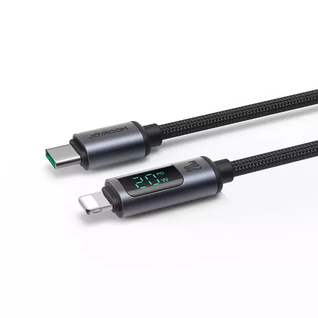 Joyroom Prism Series A16 Lightning / USB-C PD 20W 1.2m cable - black 8