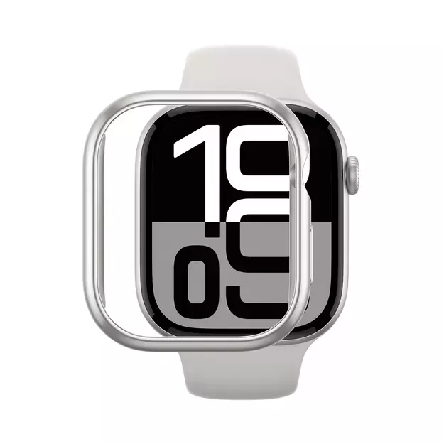 AmazingThing Minimal Case for Apple Watch 46mm – silver 13