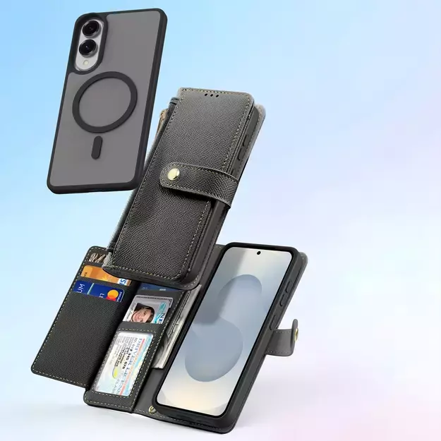 Dux Ducis Lava case with MagSafe for Samsung Galaxy S25 Edge - black 13