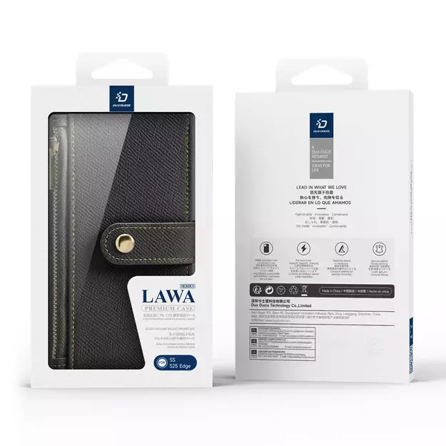 Dux Ducis Lava case with MagSafe for Samsung Galaxy S25 Edge - black 22