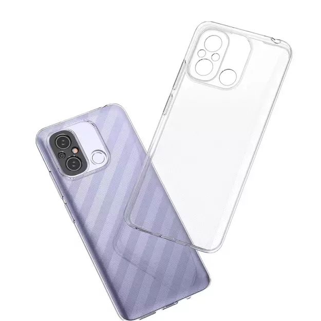 Ultra Clear 0.5mm Case for Xiaomi Redmi 11A / Poco C55 / Redmi 12C Thin Cover Transparent 10