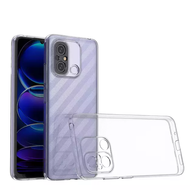 Ultra Clear 0.5mm Case for Xiaomi Redmi 11A / Poco C55 / Redmi 12C Thin Cover Transparent 14