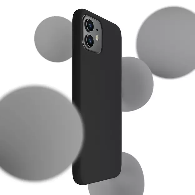 3mk Silicone Case for iPhone 11 - black 14
