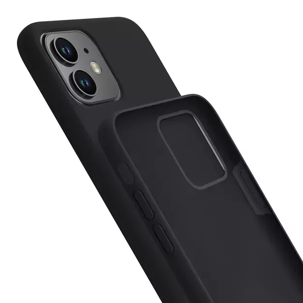 3mk Silicone Case for iPhone 11 - black 16