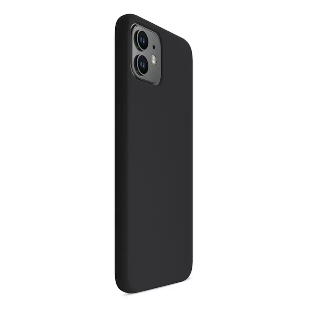3mk Silicone Case for iPhone 11 - black 18