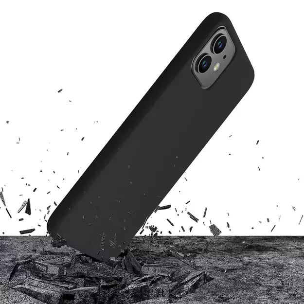 3mk Silicone Case for iPhone 11 - black 15