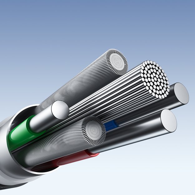 Joyroom Light-Speed ​​Series S-A25 USB-C / USB-C cable 100W 1.2m - black 15