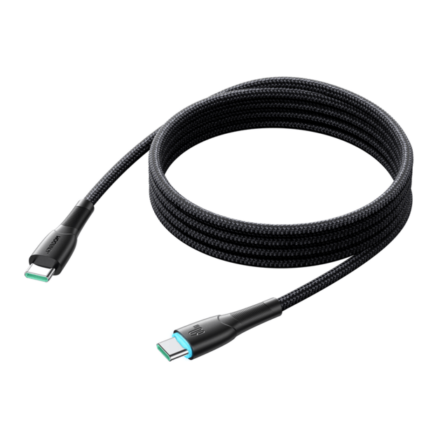 Joyroom Starry Series SA32-CC3 USB-C / USB-C cable 60W 1m - black 2