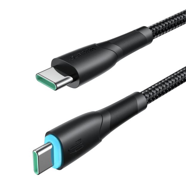 Joyroom Starry Series SA32-CC3 USB-C / USB-C cable 60W 1m - black 3