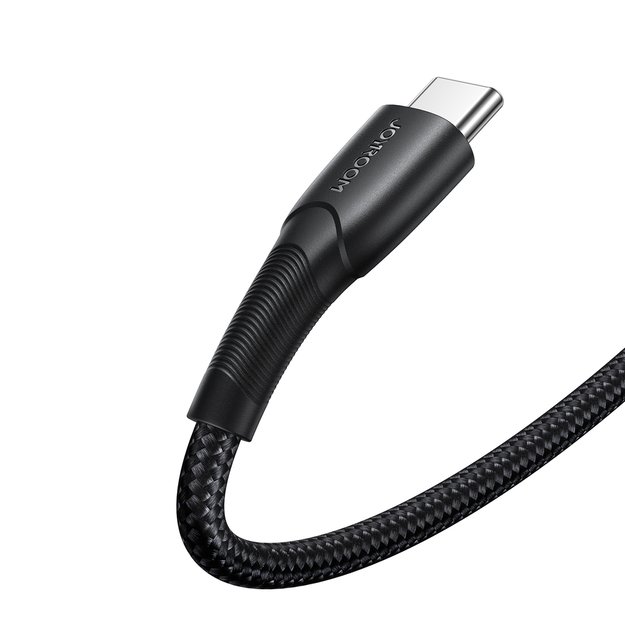 Joyroom Starry Series SA32-CC3 USB-C / USB-C cable 60W 1m - black 1