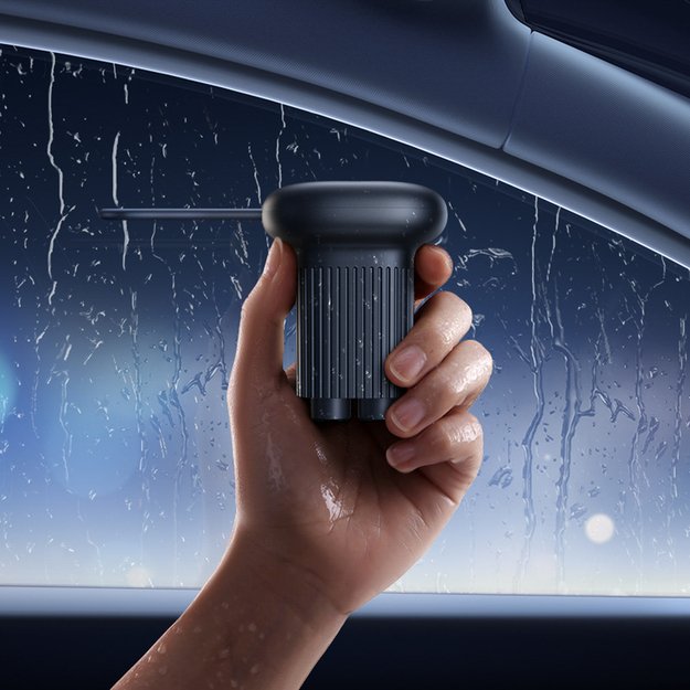 Baseus GoTrip DT1 Safety Hammer Double Headed Hammer with Seat Belt Cutter &ndash; Black 10