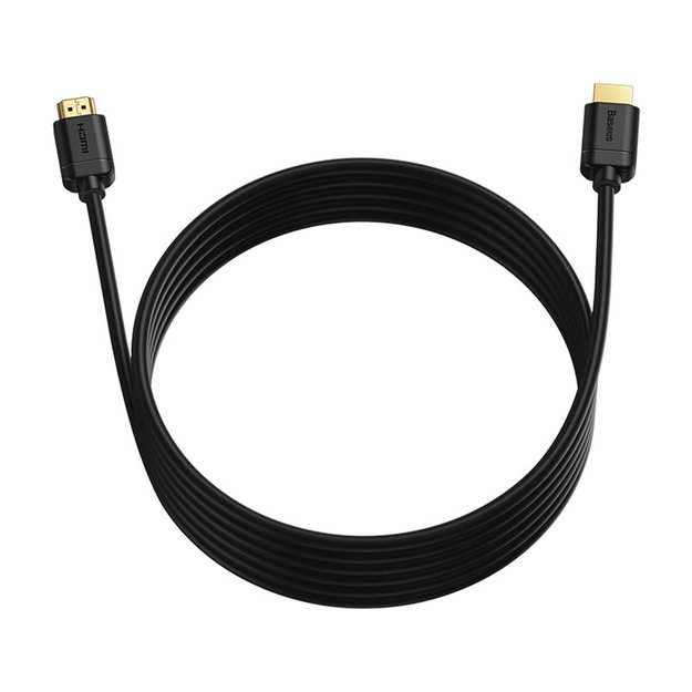 Baseus High Definition HDMI - HDMI cable 5m HDR HDMI 2.0 - black 5