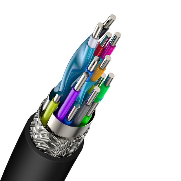 Baseus High Definition HDMI - HDMI cable 5m HDR HDMI 2.0 - black 6