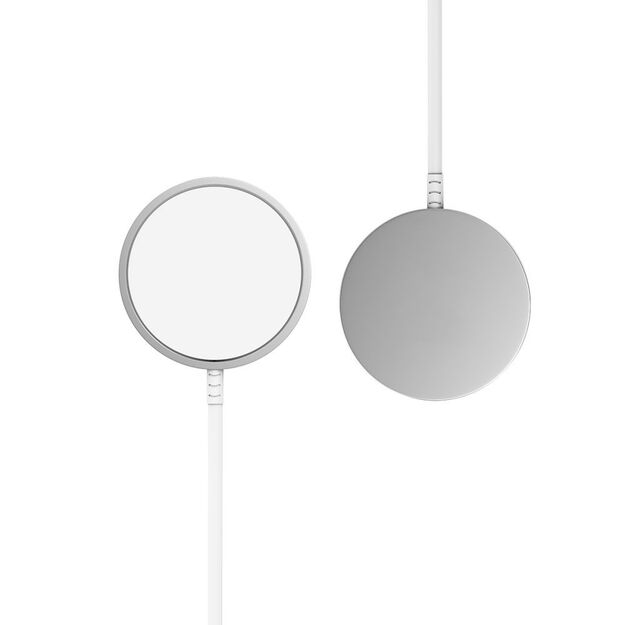 Tech-Protect QI15W-A44 Magnetic Wireless Charger with MagSafe - White 2