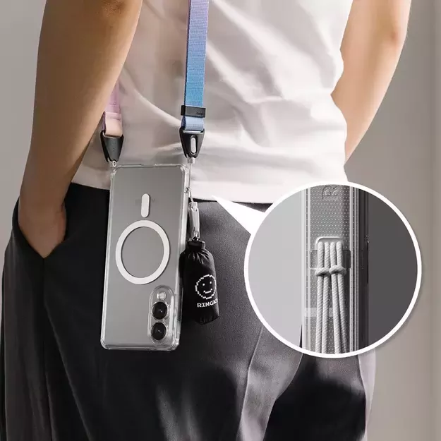 Ringke Fusion Magnetic MagSafe Case for Samsung Galaxy S25 Edge - Clear 7